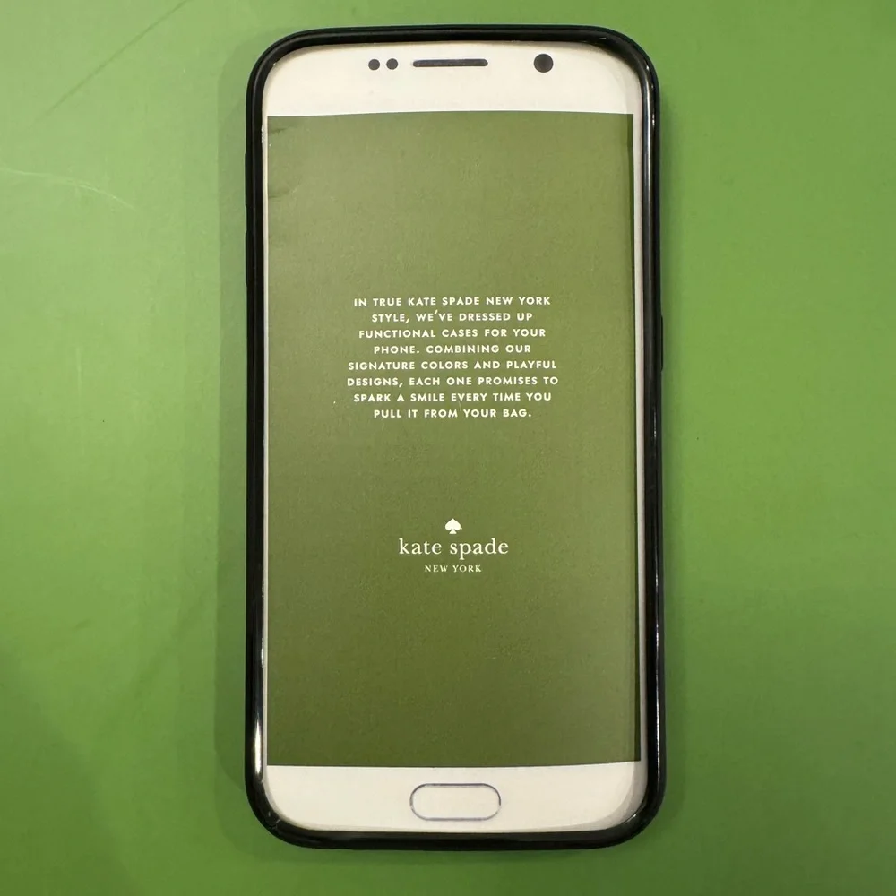 Kate Spade ♠️ Samsung Galaxy S6 Phone Case